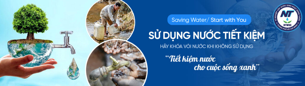 Mẫu website cấp nước nông thôn